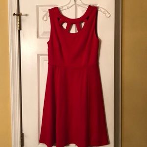 Cute Red Dress. Perfect for Spring